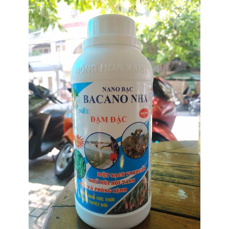Nano Bạc diệt khuẩn dùng trong thủy sản, xử lý nước, vệ sinh ao hồ thủy sản, hồ thủy sinh, diệt nấm, khuẩn, tảo