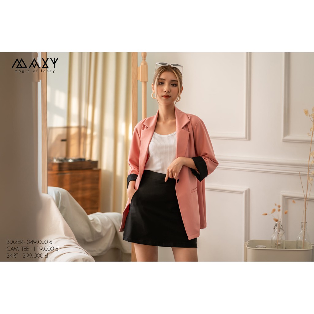 Áo khoác blazer phong cách Hàn Quốc pinky blazer Maxy Workshop | BigBuy360 - bigbuy360.vn