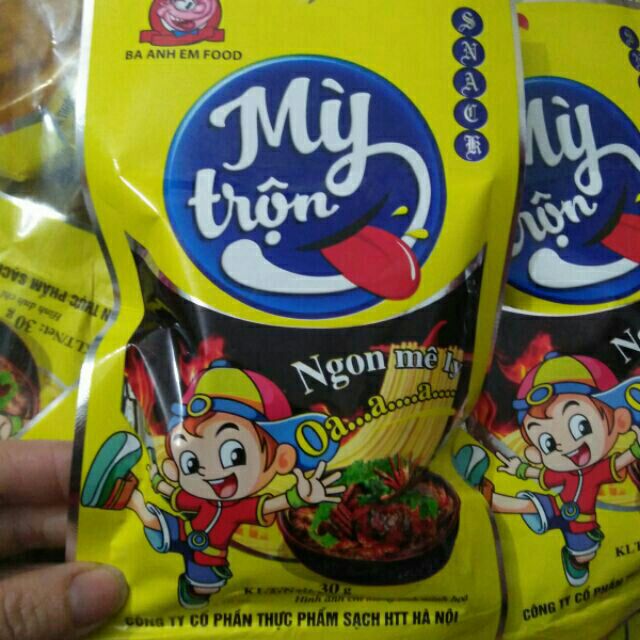 2 gói mỳ trộn siêu ngon
