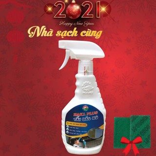 Tẩy dầu mỡ nhà bếp bám lâu ngày siêu mạnh - chai lớn 500ml