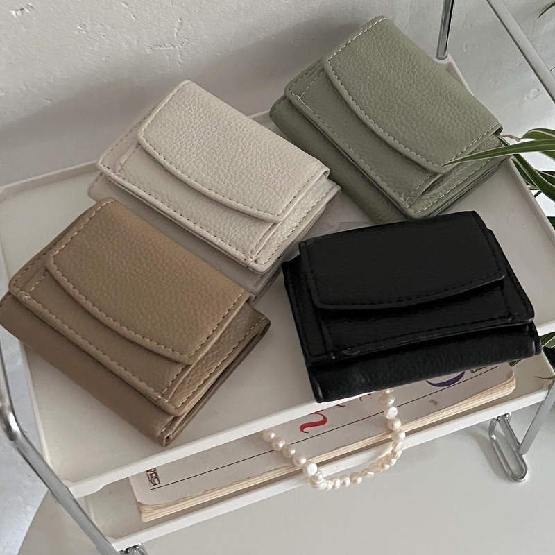 𝐯𝐞𝐥𝐯𝐞𝐭𝐩𝐢𝐧𝐤.𝐚𝐜𝐜🇰🇷 | Ví mini nhỏ gọn phong cách thanh lịch cho nữ