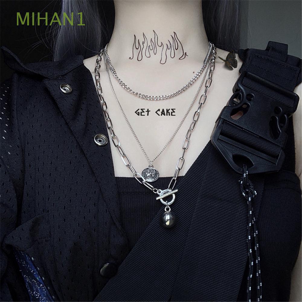 Bộ dây chuyền nhiều lớp phong cách thời trang cá tính dành cho nữ