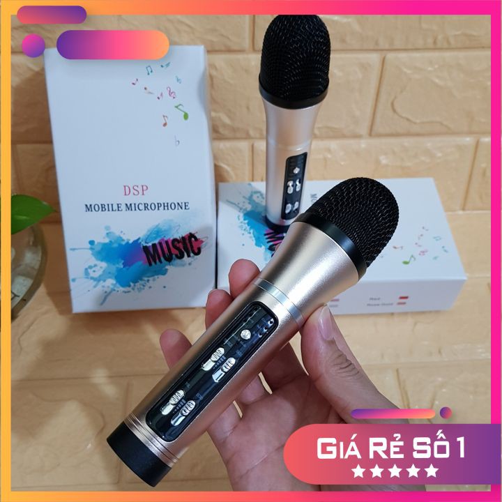 Micro C25 Hát Karaoke Livestream ⚡ LOẠI 1 CHÍNH HÃNG⚡ Chế độ Autotune, Giả giọng Người Già, Trẻ Nhỏ, Âm Thanh Sống Động