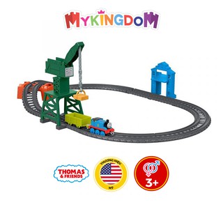 Đồ Chơi Mô Hình THOMAS FRIEND Mô Hình Đường Ray Tại Cảng Biển Cùng Thomas GFJ76