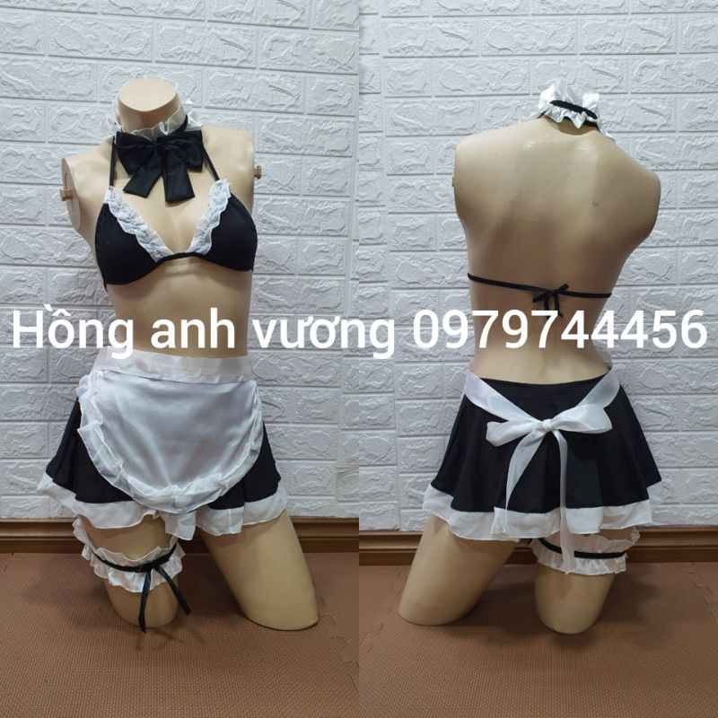 C01 cosplay hầu gái maid sexy gợi cảm