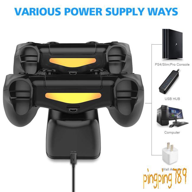 Đế Sạc Nhanh Cho Tay Cầm Chơi Game Ps4 / Slim / Pro 4