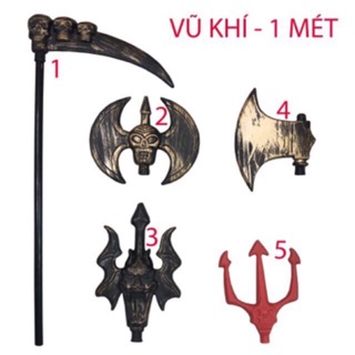Cây vũ khí dài 1 m tay cầm halloween