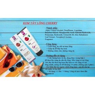 Kem Triệt Lông Cherry