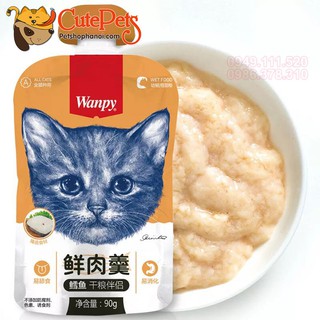 Súp thưởng Wanpy 90g dành cho mèo - Cutepets