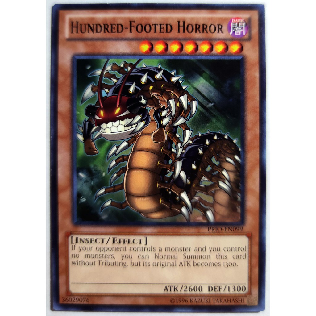 [Thẻ Yugioh] Hundred-Footed Horror |EN| Common