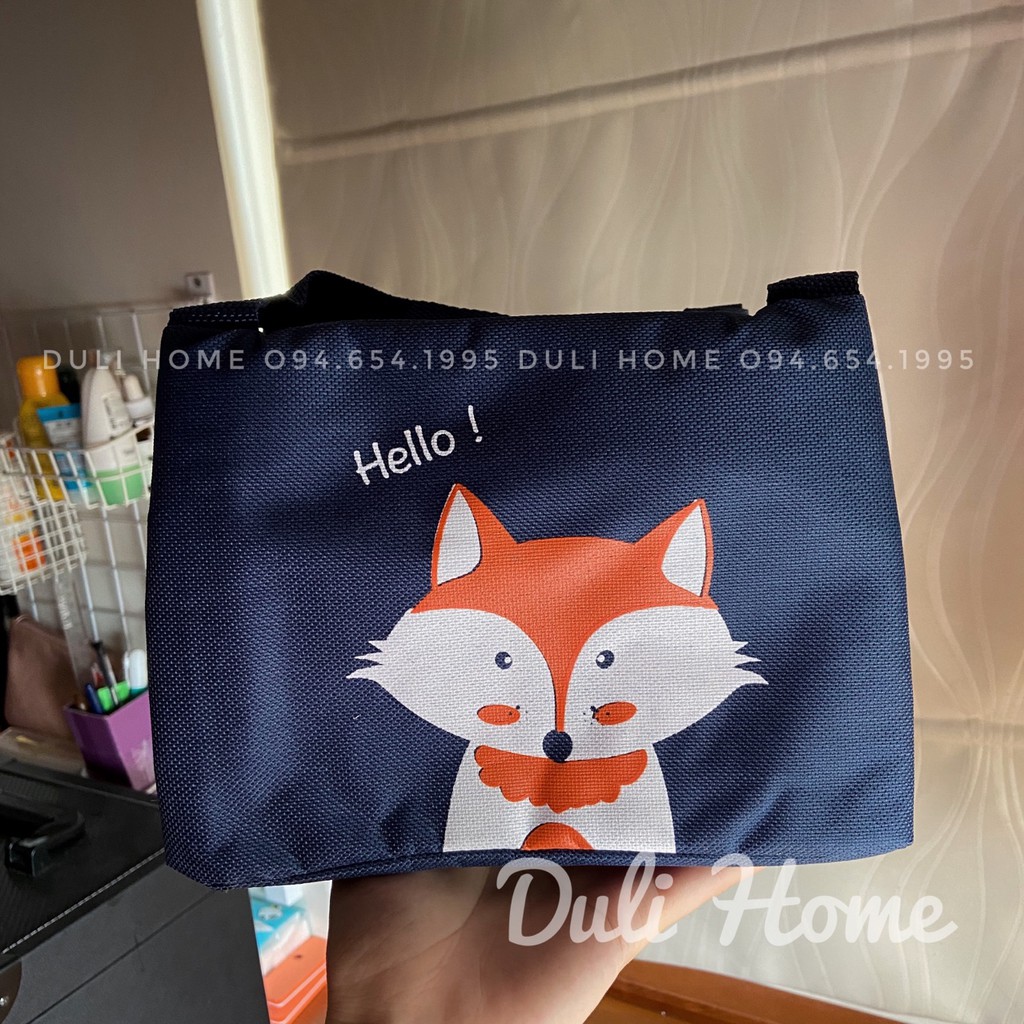 Túi đựng hộp cơm giữ nhiệt 5 màu kiểu Nhật | BigBuy360 - bigbuy360.vn