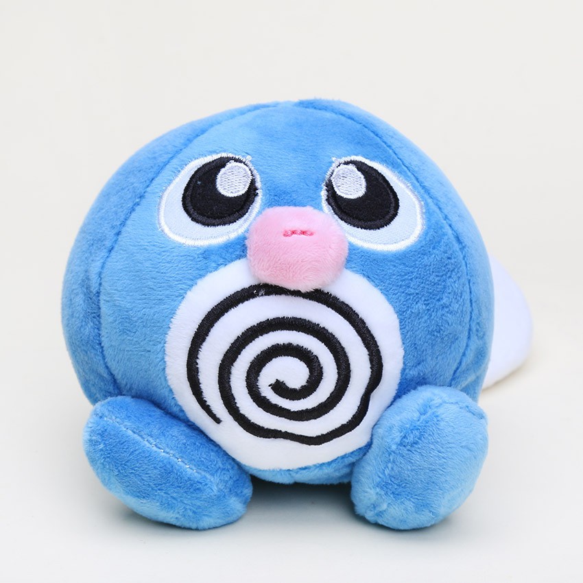 Đồ chơi thú nhồi bông hình Poliwag 10cm xinh xắn Poliwag plush toy Blue plush pendant
