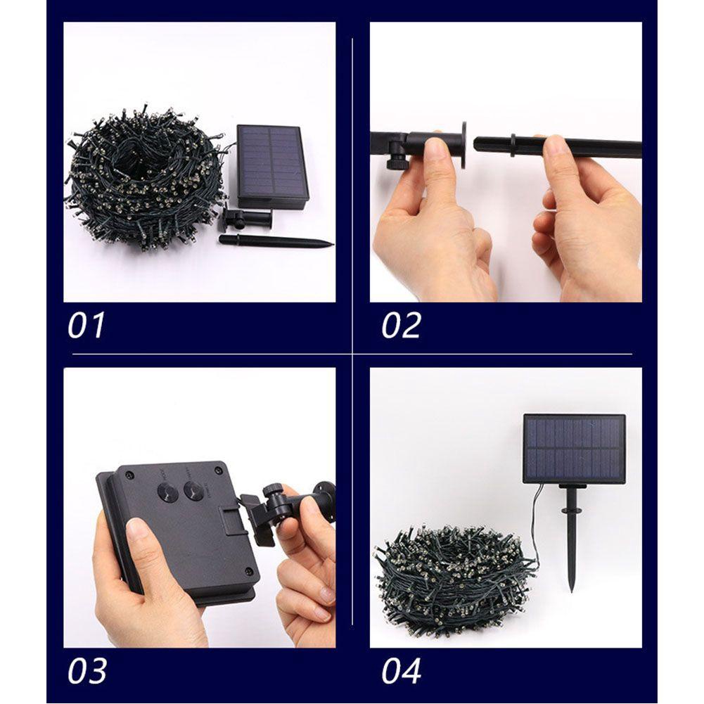 Dây Đèn Led PISTA Trang Trí Sân Vườn