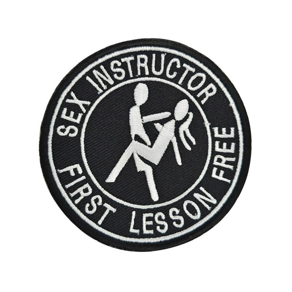 Patch_velcro giới tính SEX dán quần áo_ba lô_túi xách