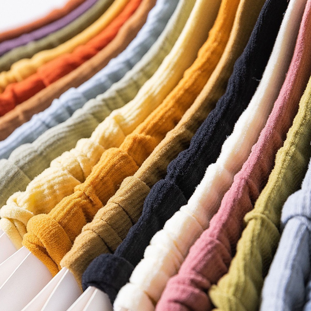 Vớ Nhung Cổ Cao Màu Trơn Phong Cách Nhật Bản Thời Trang Cho Nữ