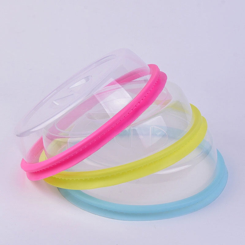 ONLY HOUSE Nắp Đậy Tô / Thức Ăn Bằng Silicone Cấp Thực Phẩm Chống Dầu Cách Nhiệt Dùng Được Trong Tủ Lạnh / Lò Vi Sóng