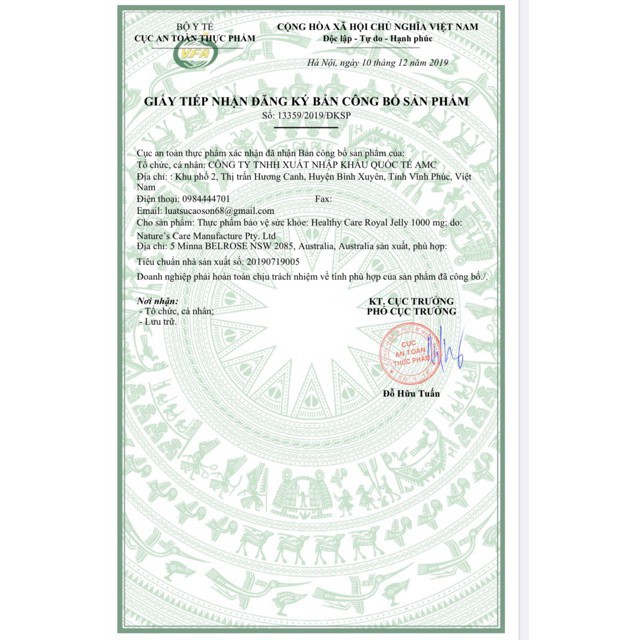 [Mã 77FMCGSALE giảm 8% đơn 500K] (Mẫu mới) Sữa Ong Chúa Healthy care Royal Jelly 1000mg 365 viên | BigBuy360 - bigbuy360.vn