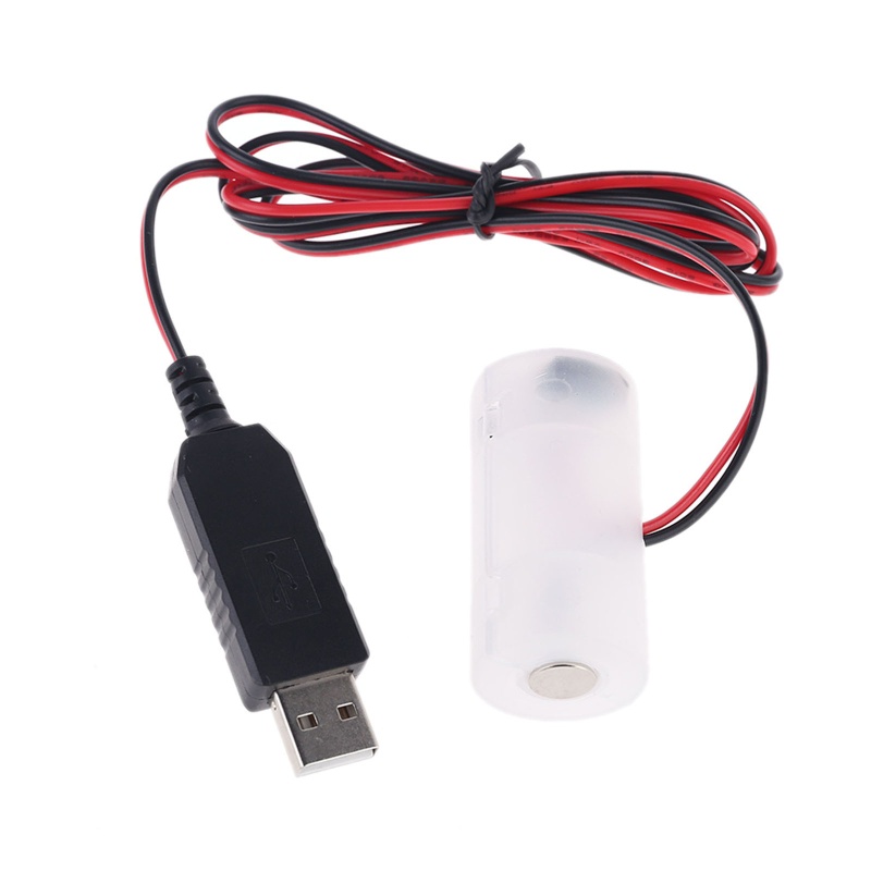 Bộ 1-4 Dây Cáp Sạc USB AM2 LR14 C 3V 4 5V 6V Chuyên Dụng