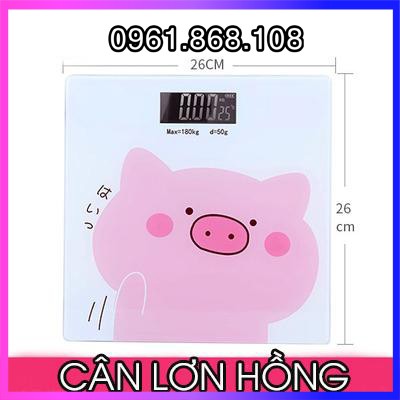 🎀MUA CÂN TẶNG KÈM PIN 🎀 Cân Điện Tử Sức Khỏe Hình Chú Heo Xinh Xắn