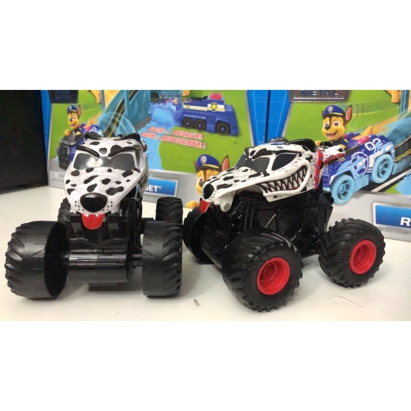 Xe Monster Jam lộn nhào Click and Flip 1:43