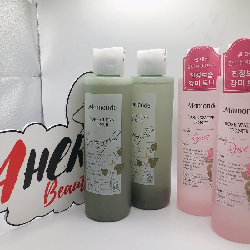 Toner diếp cá Mamonde, Nước hoa hồng Mamonde làm sạch và cấp ẩm, phù hợp da mụn, da nhạy cảm