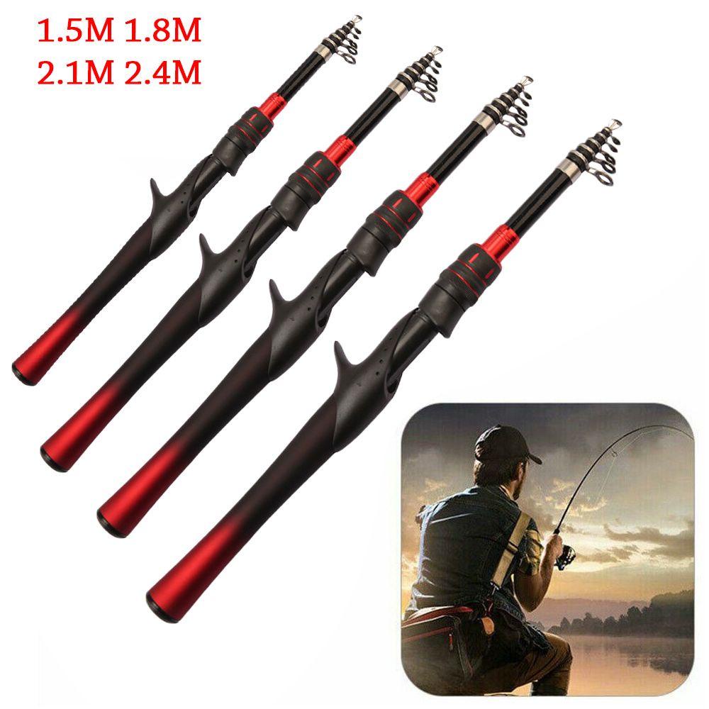 Cần Câu Cá Siêu Nhẹ Có Thể Gấp Gọn Tiện Dụng Mang Theo Du Lịch