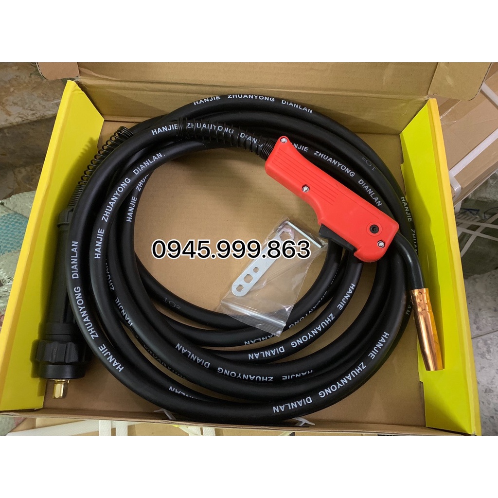 Dây Hàn Mig EU 200A Dài 5m xanh