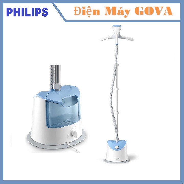 Bàn ủi hơi nước đứng Philips GC482 1600W (xanh) - Hàng chính hãng