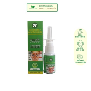 XỊT XOANG TRUNG KIÊN [CHÍNH HÃNG] GIẢM CÁC TRIỆU CHỨNG CỦA VIÊM XOANG