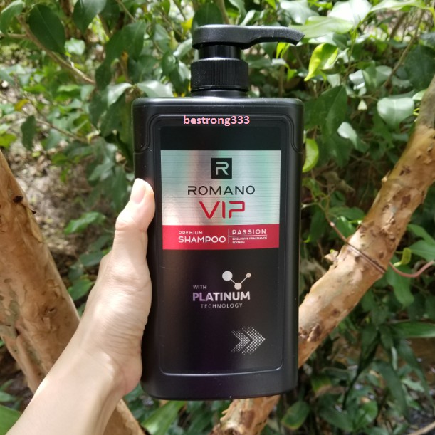 Dầu gội Cao Cấp Romano Vip 650g