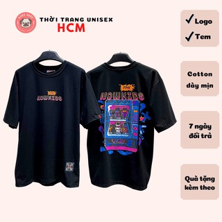 Áo thun Nowsaigon Vending Machine - Áo thun overszie nam nữ AL81