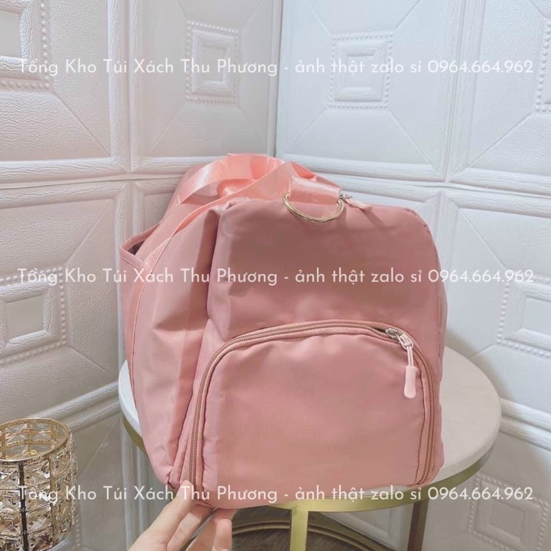 Túi du lịch size to trơn đa năng có ngăn đựng giày - túi xách gấp gọn nam nữ chống thấm nước cao cấp