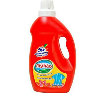Mỹ Hảo Nước giặc Can 3,8kg Có tặng kèm 1mỹ hảo rửa chén 1,5kg