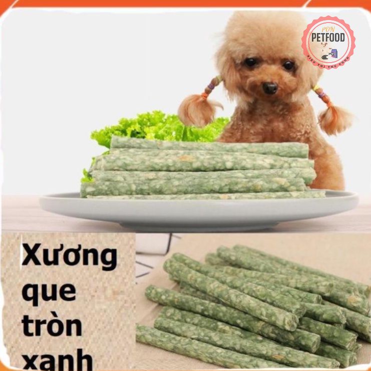 Xương Doog que tròn mầu nâu 5&quot; (10 cái/túi)đồ ăn cho chó