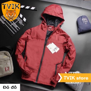 Áo gió Zara hai lớp💚FREESHIP💚Tặng kèm túi đựng tiện lợi HÀNG CHÍNH HÃNG