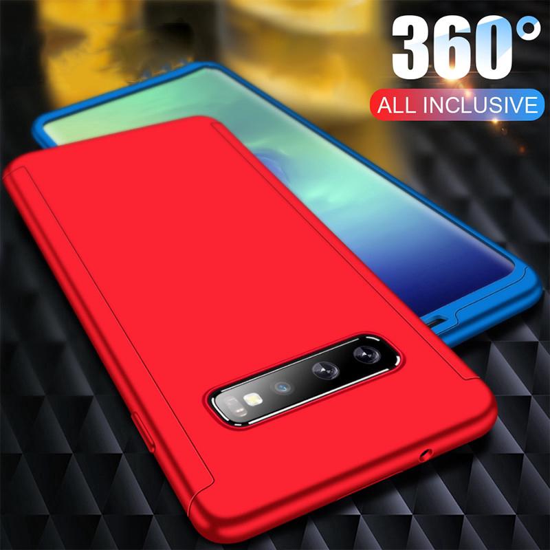 Ốp Điện Thoại Cứng Nhám Bảo Vệ Toàn Diện 3 Trong 1 Cho Samsung Galaxy S10 5G S10 Plus S10e S20 FE A21S A52 A52S A73 A53 5G