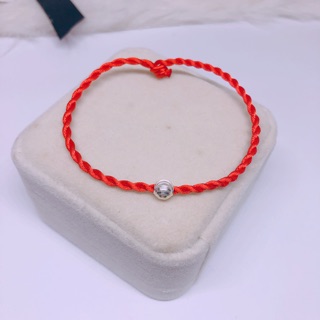 Vòng tay chỉ đỏ may mắn LINH MIU SILVER