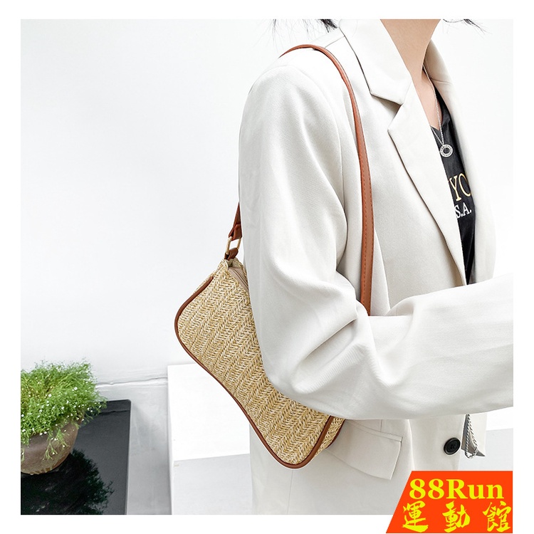 Túi cói đeo vai thời trang cho nữ từ 6-8 tuổi | BigBuy360 - bigbuy360.vn