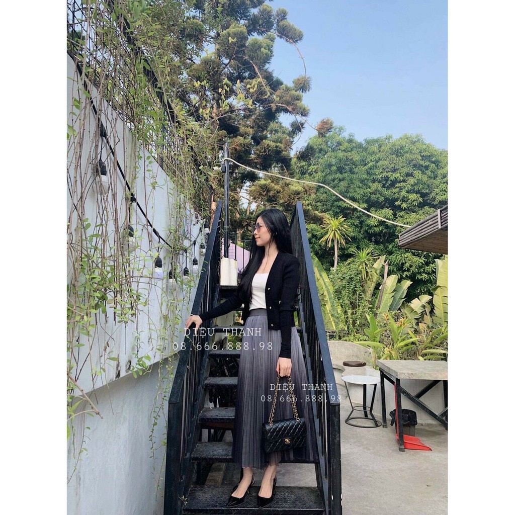 Chân váy loang xoè dài QC cực xinhh