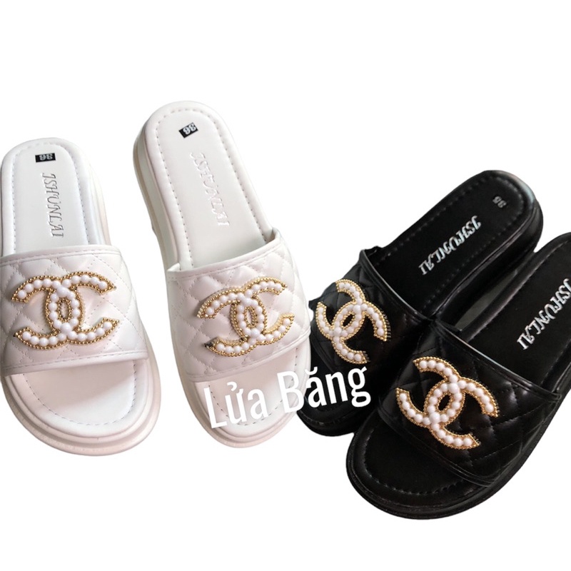 DÉP LÊ NỮ ĐẾ CAO DÉP QUAI NGANG ĐẾ CAO X NGỌC SIÊU NHẸ 5 PHÂN