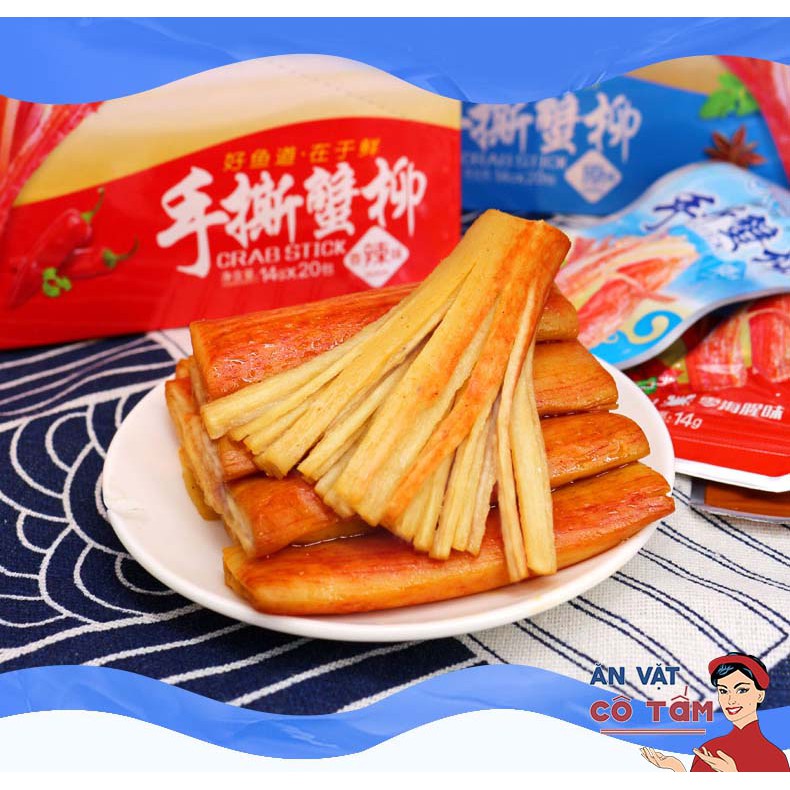 🔥Shop khuyên dùng🔥 THANH CUA XÉ SỢI thanh cá thơm mềm nhiều vị ăn vặt cay cay thơm ngon khó cưỡng | BigBuy360 - bigbuy360.vn