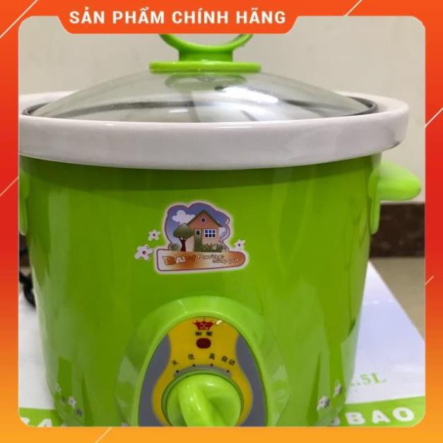 Nồi nấu cháo chậm YIBAO 1,5lit