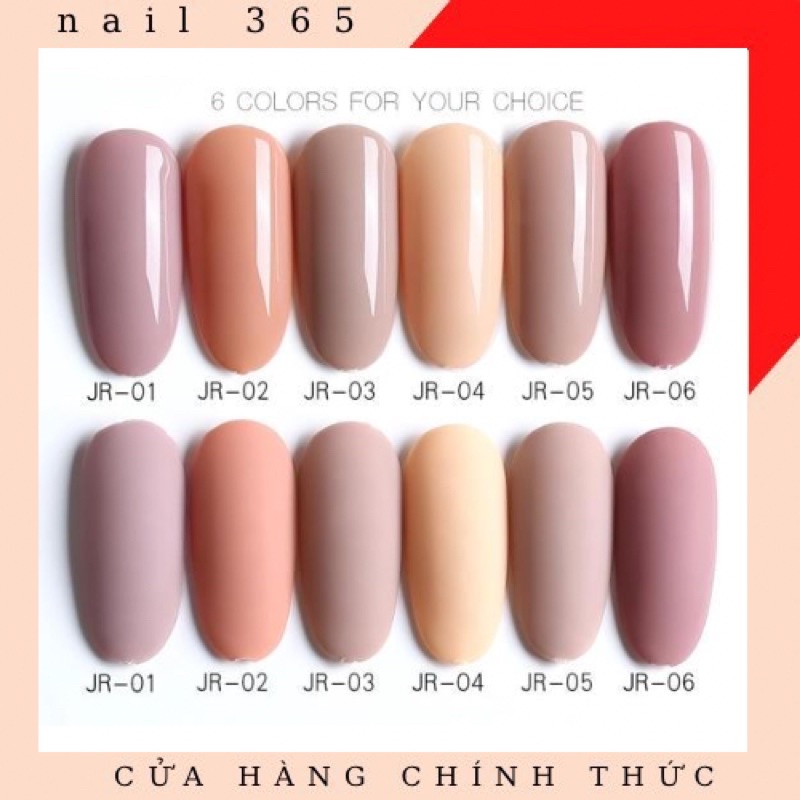 Sơn gel AS cao cấp tone mầu " BE " mã JR ( chai đen )