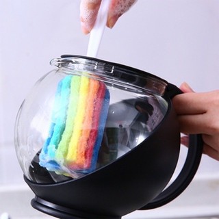 Dụng cụ cọ ly, cọ chai, bình sữa 7 mầu