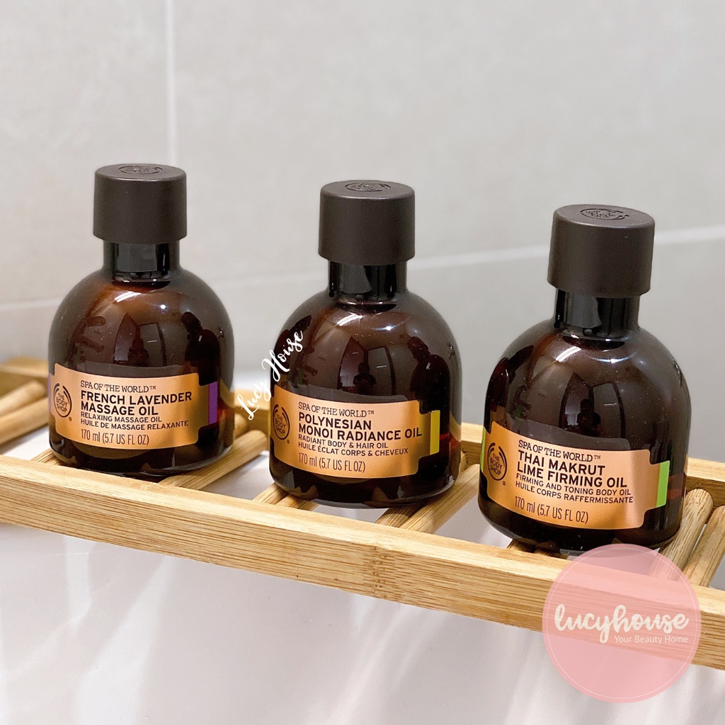 Dầu Massage toàn thân Spa of The World The Body Shop