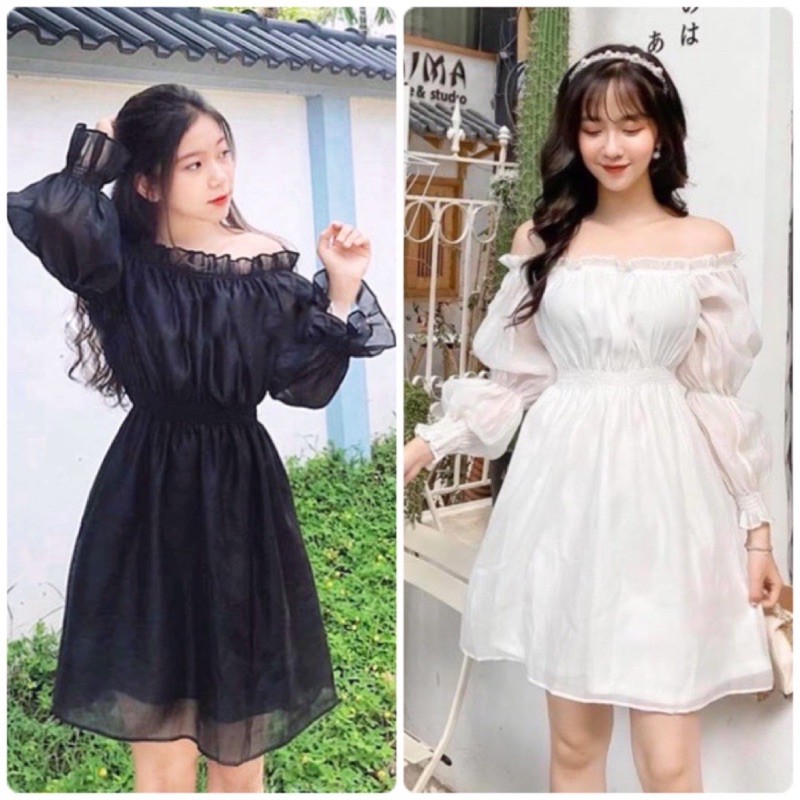 Đầm công chúa BlaPink thiết kế nhún eo - Wali Dress