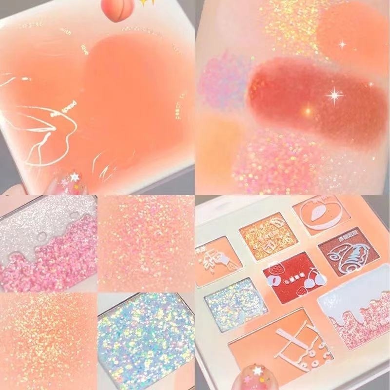 Bảng Phấn Mắt 8 Màu Chống Nước Tiện Dụng Chất Lượng Cao Phấn Mắt Phấn Mịn Và Mượt S1PM 136