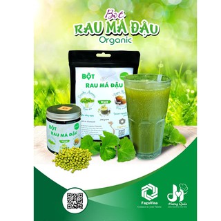 Bột đậu xanh rau má VEGAN ORGANIC (bịch 150gr)