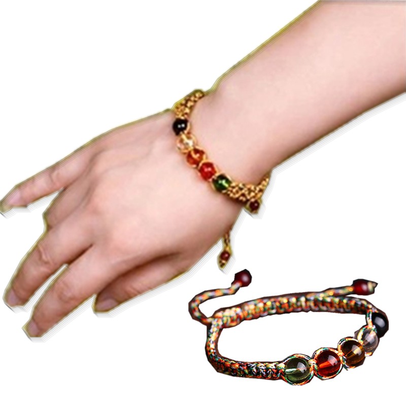 Vòng Tay Chuỗi Hạt Nhiều Màu Thông Dụng Cho Nam Và Nữ