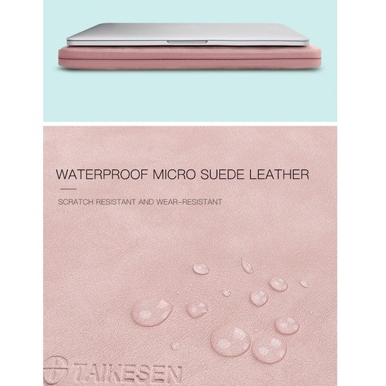 TÚI CHỐNG SỐC Laptop Macbook TAIKESEN, chống nước, siêu bền với bề mặt da PU cao cấp | BigBuy360 - bigbuy360.vn